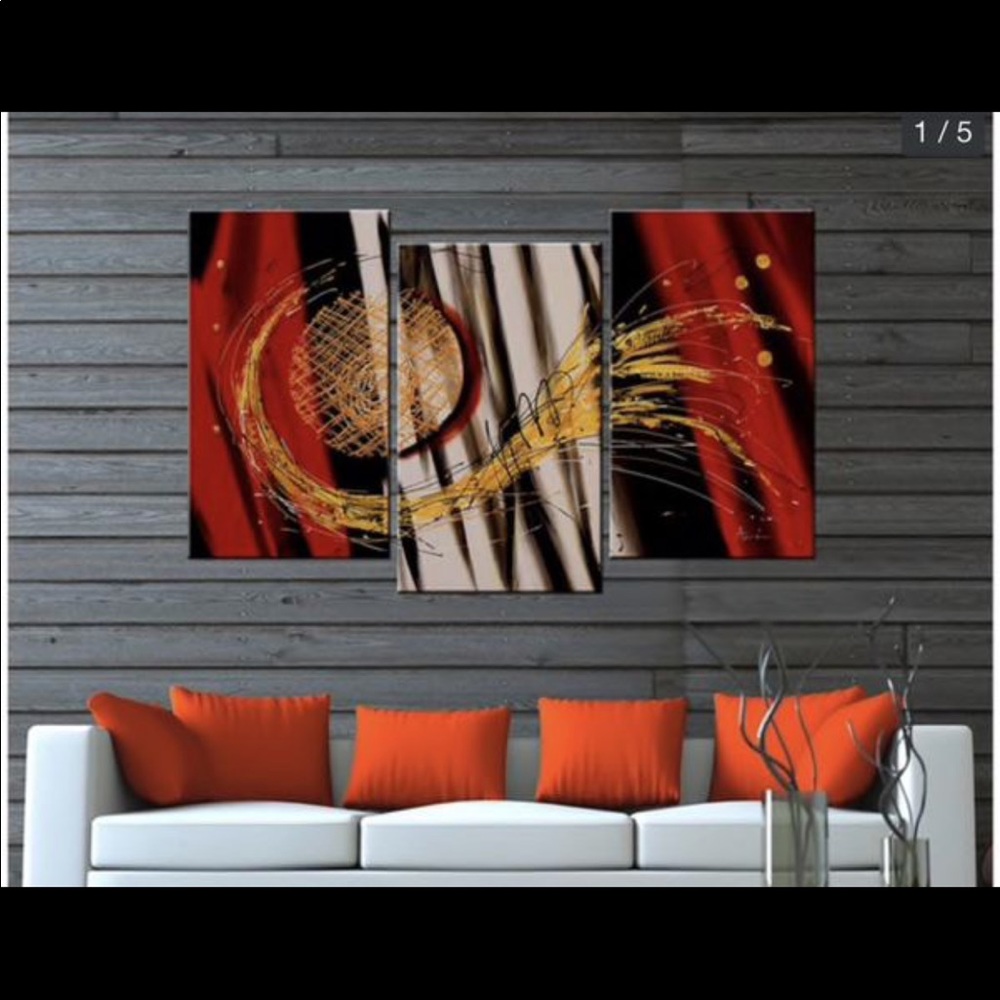 Canvas wall art